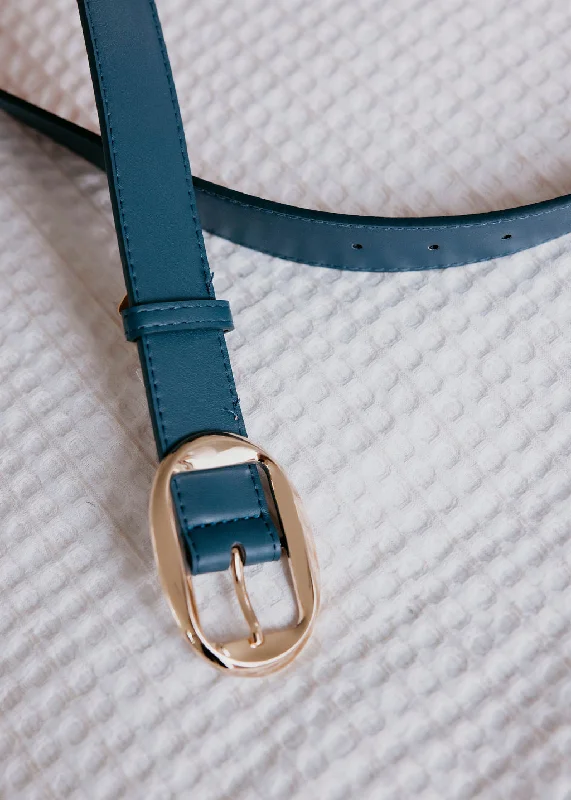 Cleo Oval Buckle Belt