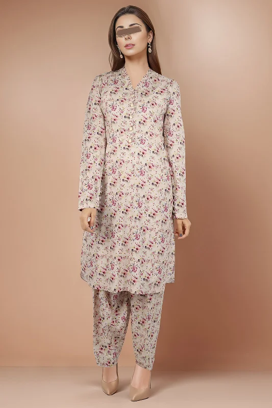 Printed Lawn Stitched/Unstitched 2 Piece (Shirt/Trouser)