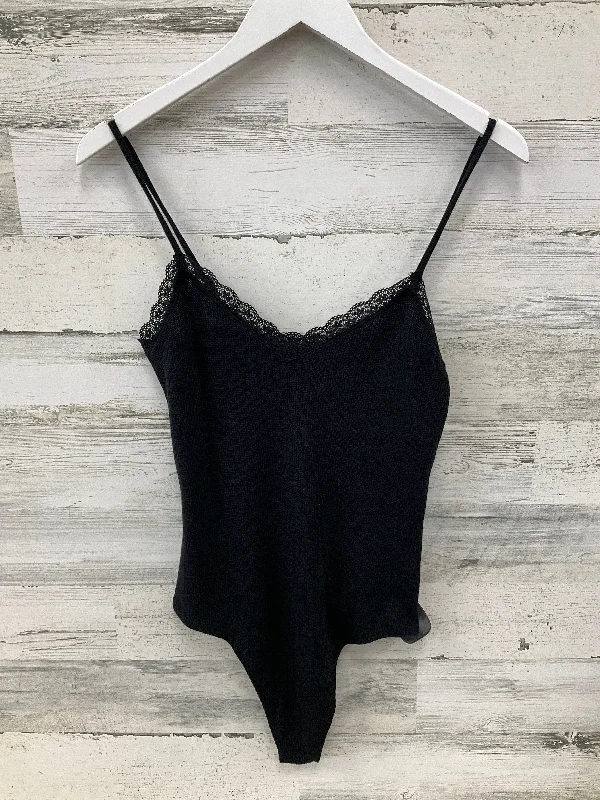 Bodysuit By American Eagle In Black, Size: L