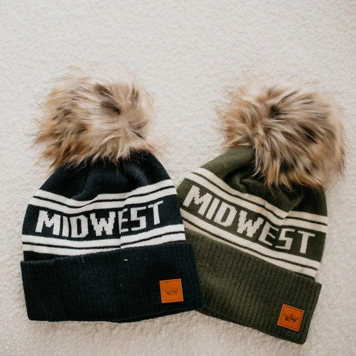 Midwest Pom Beanie