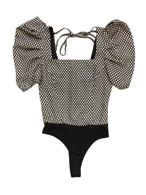 Bodysuit By Tcec In Black & White, Size: S