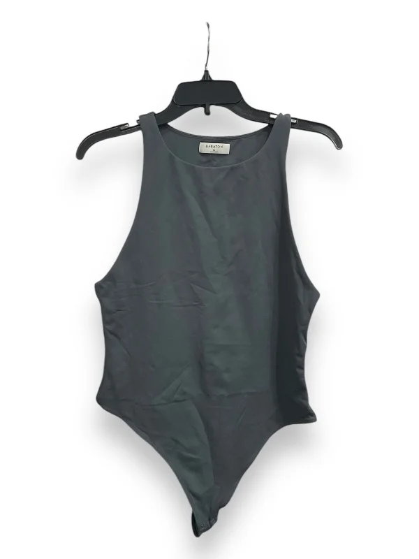 Bodysuit By Babaton In Teal, Size: Xl