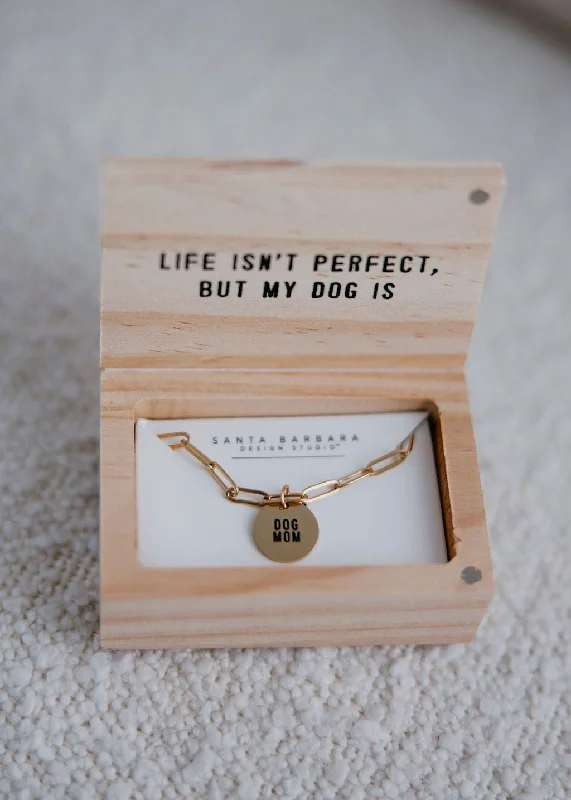 Dog Mom Link Necklace