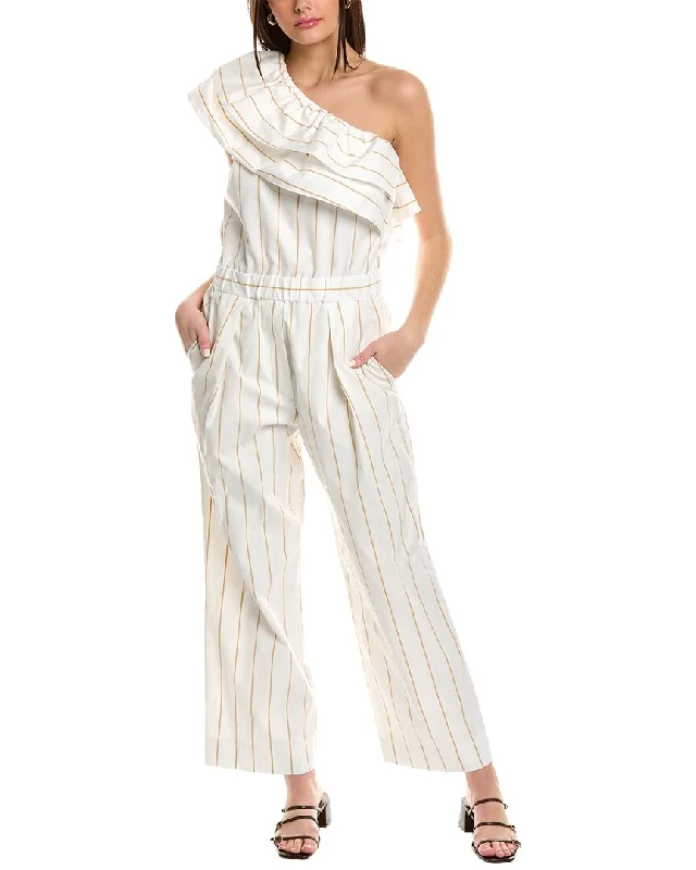 Brunello Cucinelli One-Shoulder Jumpsuit