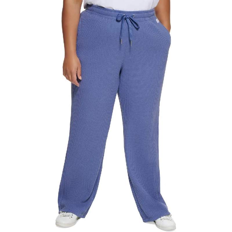 Plus   Womens Thermal Activewear Sweatpants