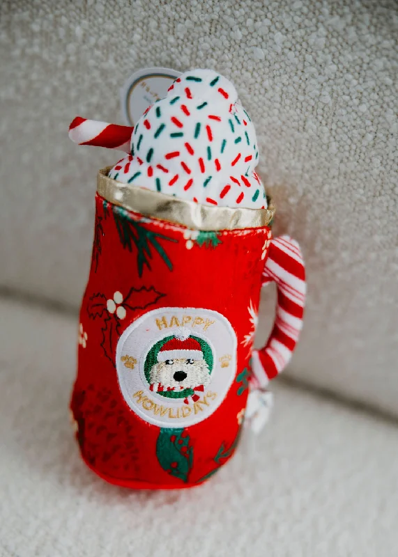 Howliday Cheer Mug Dog Toy