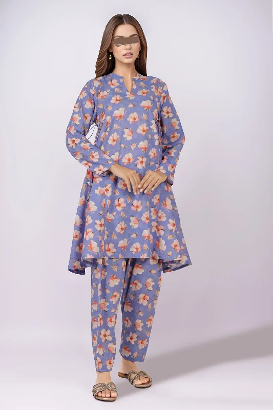 Printed Cambric Stitched 2 Piece (Shirt/Trouser)