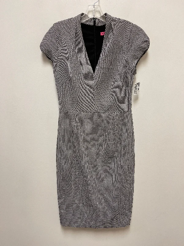 Dress Work By Betsey Johnson In Black & White, Size: M