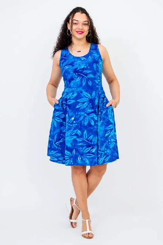 Sara Dress, Aqualine