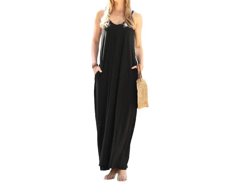 Jenna Maxi Dress In Black