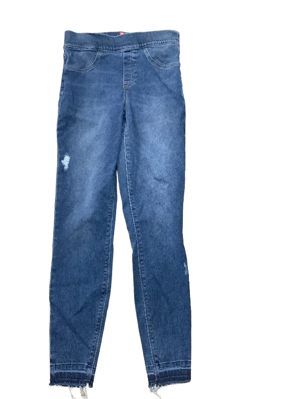 Jeans Skinny By Spanx In Blue Denim, Size: S