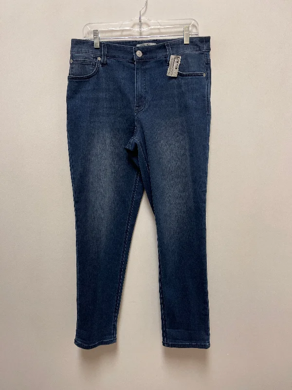 Jeans Skinny By Tommy Bahama In Blue Denim, Size: 12