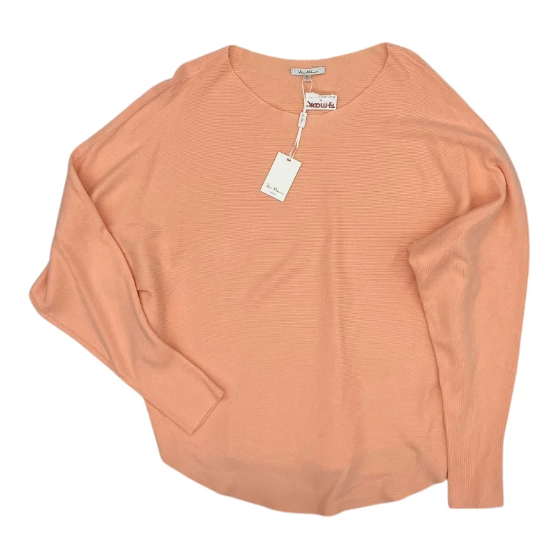 Top Ls By Vila Milano In Orange, Size:Xl