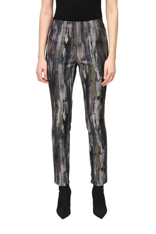 Bohemian Abstract Pant In Multi