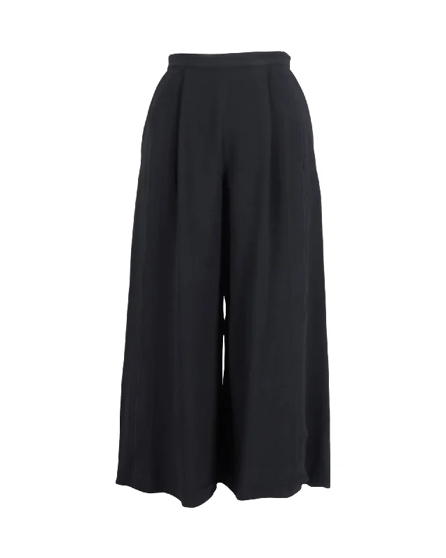 Proenza Schouler Crepe Culottes in Black Acetate