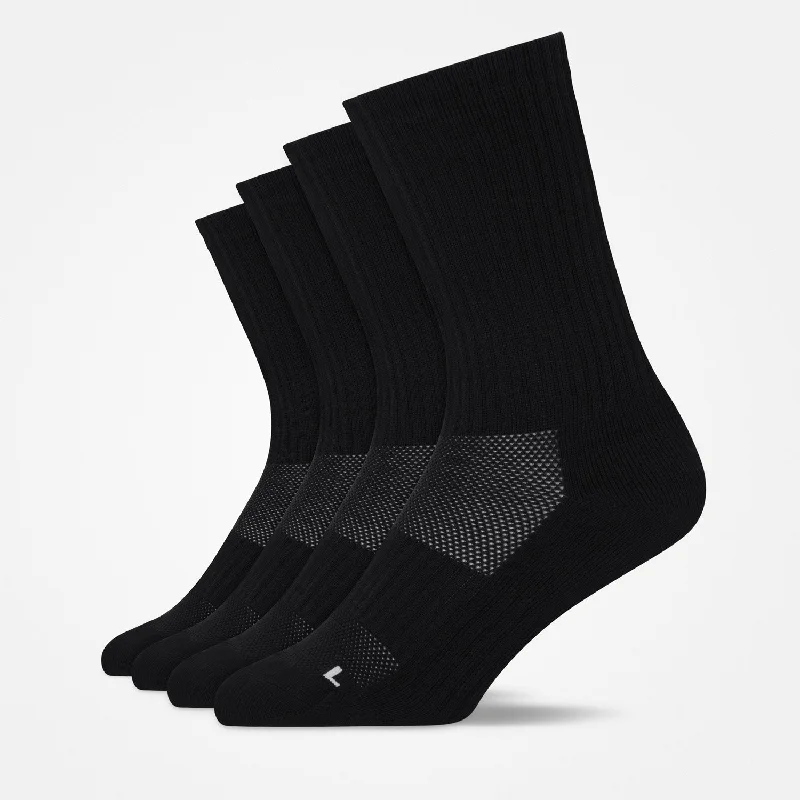 Hohe Laufsocken | Schwarz