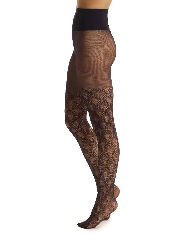 Marais Faux Thigh High Tight In Black