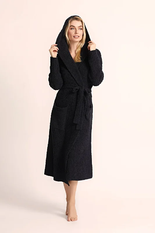 Ultimate Unisex Luxe Robe - Black